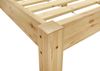Erst-Holz Einzelbett Natur 90x200 Bett, Federleisten-Rollrost Senkrechte Balken Bild 5
