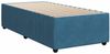 vidaXL Boxspringbett mit Matratze Blau 90x190 cm Samt 3287612 Bild 5
