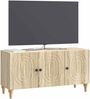 vidaXL TV-Schränk Sonoma-Eiche 99 x 34,5 x 50 cm Holzwerkstoff 894257 Bild 3
