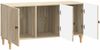 vidaXL TV-Schränk Sonoma-Eiche 99 x 34,5 x 50 cm Holzwerkstoff 894257 Bild 5