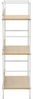 Bücherregal 3 Regalböden Eiche-Optik 60×27,6×90,5 cm Spanplatte, Anzahl Fächer: 3 [288221] Bild 5