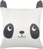 Kissen 2er Set Für Kinder PANDAPAW Baumwolle 45 x 45 cm Weiß Bild 4