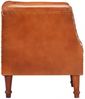 vidaXL Sessel Braun Echtes Ziegenleder 286616 Bild 3