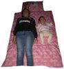 Barbie Baby Bettwäsche Wendebettwäsche rosa 100x135 cm Bild 2