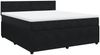 vidaXL Boxspringbett mit Matratze Schwarz 180x200 cm Samt 3287802 Bild 2