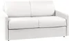 Schlafsofa 2-Sitzer CALIFE - Weiß - Liegefläche: 120 cm - Matratzenhöhe: 14 cm Bild 2