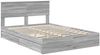 vidaXL Aufbewahrungsbett Graues Sonoma 140 x 200 cm Holzwerkstoff 3410796 Bild 4