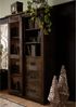 Vitrine Mango 100x45x175 braun lackiert RAILWAY #426 Bild 3
