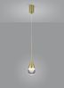 helestra DEEP Pendelleuchte mattgold #16/2110.09 Bild 2