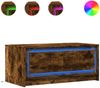 vidaXL LED-Couchtisch Räuchereiche Holzwerkstoff 851988 Bild 2