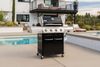 Nexgrill Gasgrill "Gourmet Pro" mit Seitenkochfeld, silber / schwarz,4+1 Brenner Bild 2