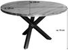 Esszimmertisch rund 120 cm cognacfarben Akazienholz ISABELLA 68946681 Bild 4
