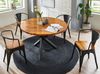 Esszimmertisch rund 120 cm cognacfarben Akazienholz ISABELLA 68946681 Bild 3