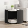 vidaXL Katzenklo Schwarz 53x53x51 cm Holzwerkstoff 857752 Bild 3
