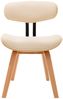 vidaXL Esszimmerstühle 6 Stk. Creme Bugholz und Kunstleder [278721] Bild 4