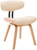 vidaXL Esszimmerstühle 6 Stk. Creme Bugholz und Kunstleder [278721] Bild 3