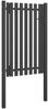 vidaXL Gartentor aus Stahl 100 x 150 cm Anthrazit 146330 Bild 2
