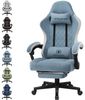 GTPLAYER Gaming-Stuhl Ergonomischer Gaming Sessel Schreibtischstuhl mit Stoffoberfläche (Pacekung), Federsitzkissen Bild 4