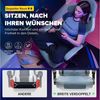 GTPLAYER Gaming-Stuhl Ergonomischer Gaming Sessel Schreibtischstuhl mit Stoffoberfläche (Pacekung), Federsitzkissen Bild 2