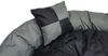 Hossis Wholesale Hundebett Grau Größe M 85x70x20cm | Kuscheliges Hundesofa mit Wendekissen & Zierkissen | Waschbar & abwischbar | Bequemes Hundekörbchen für kleine Hunde | Geruchsfrei Bild 3