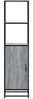 vidaXL Highboard Grau Sonoma 35,5x35x139 cm Holzwerkstoff und Metall 849047 Bild 4