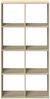 vidaXL Raumteiler-Bücherregal Sonoma-Eiche 69,5x29x137,5 cm 858023 Bild 5