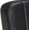 vidaXL Freischwinger Sessel Schwarz Echtleder 321856 Bild 5