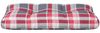 vidaXL Palettenkissen Rot Karomuster 70x40x12 cm Stoff 360592 Bild 5