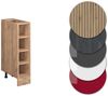 Küchenregal R-Line Goldkraft Eiche 20 cm , AP Marmor Vicco Bild 5