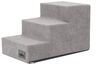 Bjird Haustiertreppe Savoy 50x30 cm, 60x40 cm (3 - 4 Stufen), Bezug abnehmbar und waschbar, Antirutsch Bild 4