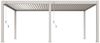 Weide Deluxe Plus | Pergola Voll Aluminium freistehend | 4 x 6 M | Lamellendach Ivory Sand Bild 3