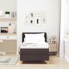 vidaXL Boxspringbett mit Kopfteil Dunkelbraun 80 x 200 cm Stoff 3340244 Bild 3