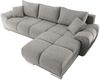 Ed Exciting Design Sofa Anton mit Schlaffunktion & Bettkasten in verschiedenen Farben erhältlich Luxus-Webstoff Flachgewebe beidseitig montierbar Bild 2