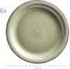 Mäser 931876 Tafelservice Lumaca für 6 Personen, Steinzeug, olivegrün (1 Set, 18-teilig) Bild 2