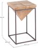 Hocker Prismy aus Tannenholz, 26 x 26 x 46 cm Bild 2