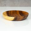 Levandeo® Dekoschale, Holzschale Akazie 19cm Oval Design Snackschale Schale Obstschale Bild 3