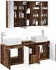 vidaXL Badezimmerschrank-Set 4 pcs Altholz Holzwerkstoff 3406429 Bild 3