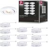 Paulmann 99995 LED Einbauleuchten 10er-Set schwenkbar 3-Step-Dim 3000K Weiß Bild 5