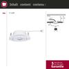 Paulmann 99995 LED Einbauleuchten 10er-Set schwenkbar 3-Step-Dim 3000K Weiß Bild 4