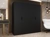Kleiderschrank Midere 200 (Farbe: Schwarz) Bild 2