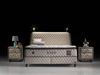Pointhome Boxspringbett Set, Borjen, Kopfteil-Lampe & USB-Port, Bor-Matratze mit Topper, H3 (1 x H3 Mittelfest Matratze, 2 x Bettkasten, 1 x Bettkopfteil), Taschenfederkern, BOR Mineralischer Hyper-Schaum, Matratzenhöhe: 33cm Bild 3
