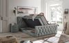 ED Lifestyle Cashfield 8 Boxspringbett Holzwerkstoff/Tonnentaschenfederkern H2 180x200 cm Grau Bild 3