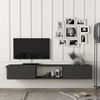 Fernsehschrank Paltamo 180x31x29,5 cm Anthrazit [en. casa] Bild 2