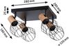 Paulmann 66769 Spotlight Lanka 4-flammig E14 230V max. 20W Schwarz Holz Bild 3