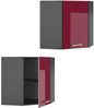Eckhängeschrank R-Line Rot Hochglanz 57 cm Vicco Bild 5