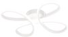 Dimmbare LED Deckenleuchte FLY geschwungen Weiß, Breite 40cm Bild 2
