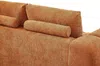 Vente-unique - BERENIA Sofa Stoff Rot - B 207 cm x H 82 cm x L 298 cm Bild 3
