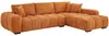 Vente-unique - BERENIA Sofa Stoff Rot - B 207 cm x H 82 cm x L 298 cm Bild 2