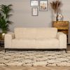 Bronx71 Bouclé Sofa Vegas 2,5-Sitzer beige Bild 4