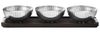 Georg Jensen Schalen auf Holz-Tablett Bernadotte (4-teilig) 10018216 Bild 4